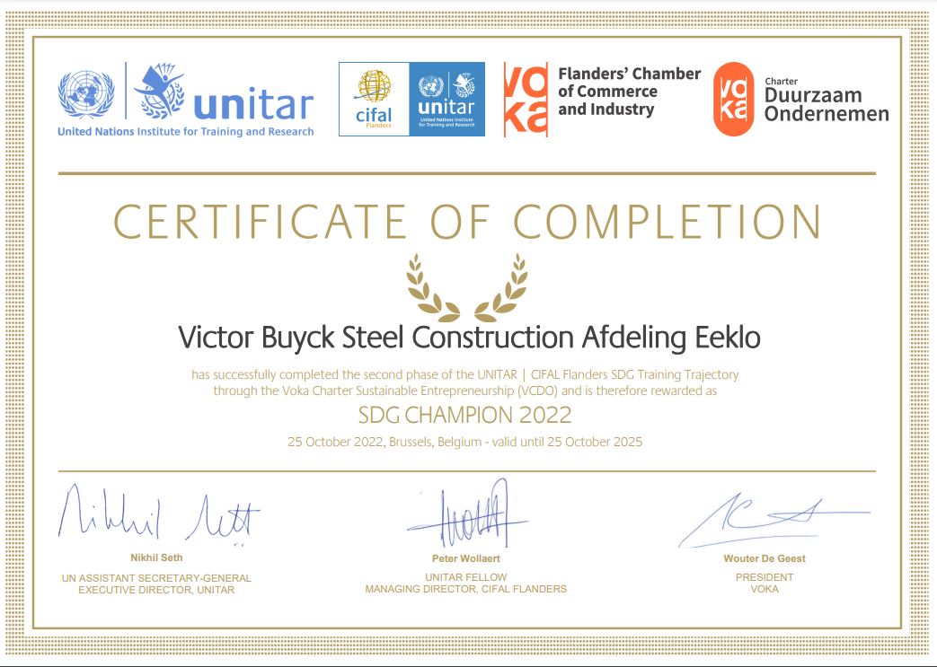 Victor Buyck Steel Construction - SDG Champion - certificaat.JPG