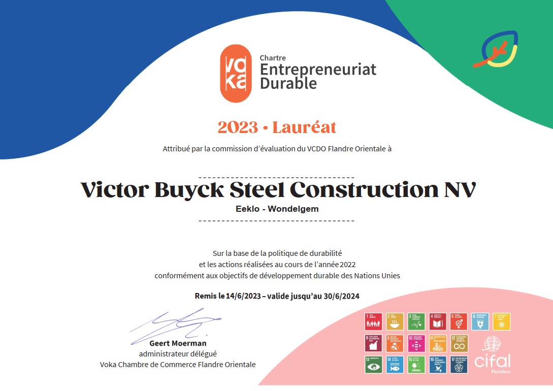 Victor Buyck Steel Construction - VOKA Charter Duurzaam Ondernemen (FR).jpg