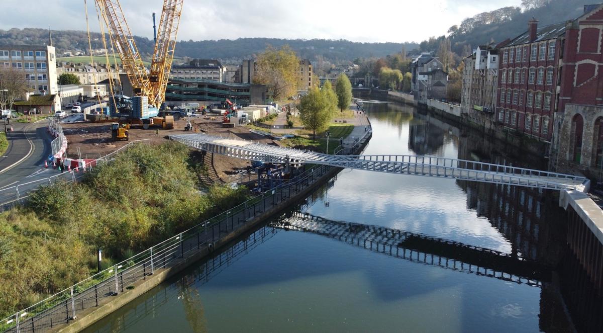 Victor Buyck Steel Construction Bath Quays Bridge