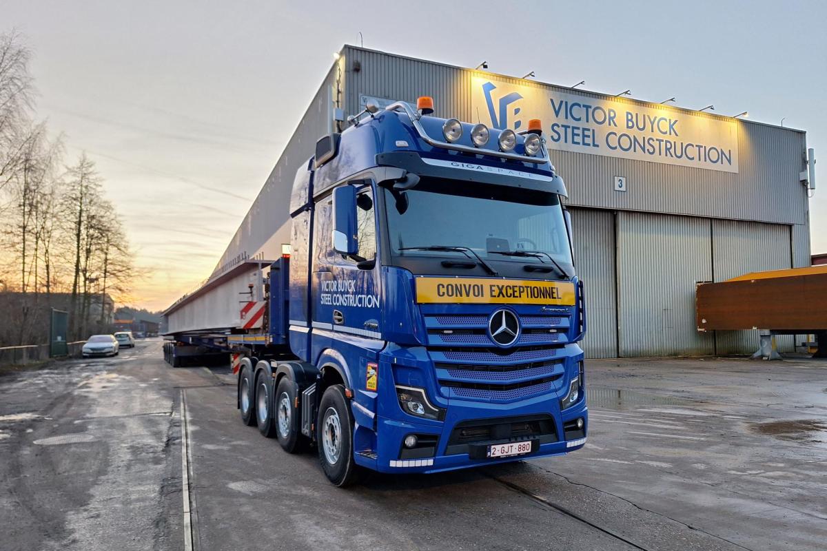 Victor Buyck Steel Construction Nieuwe standaard in transport