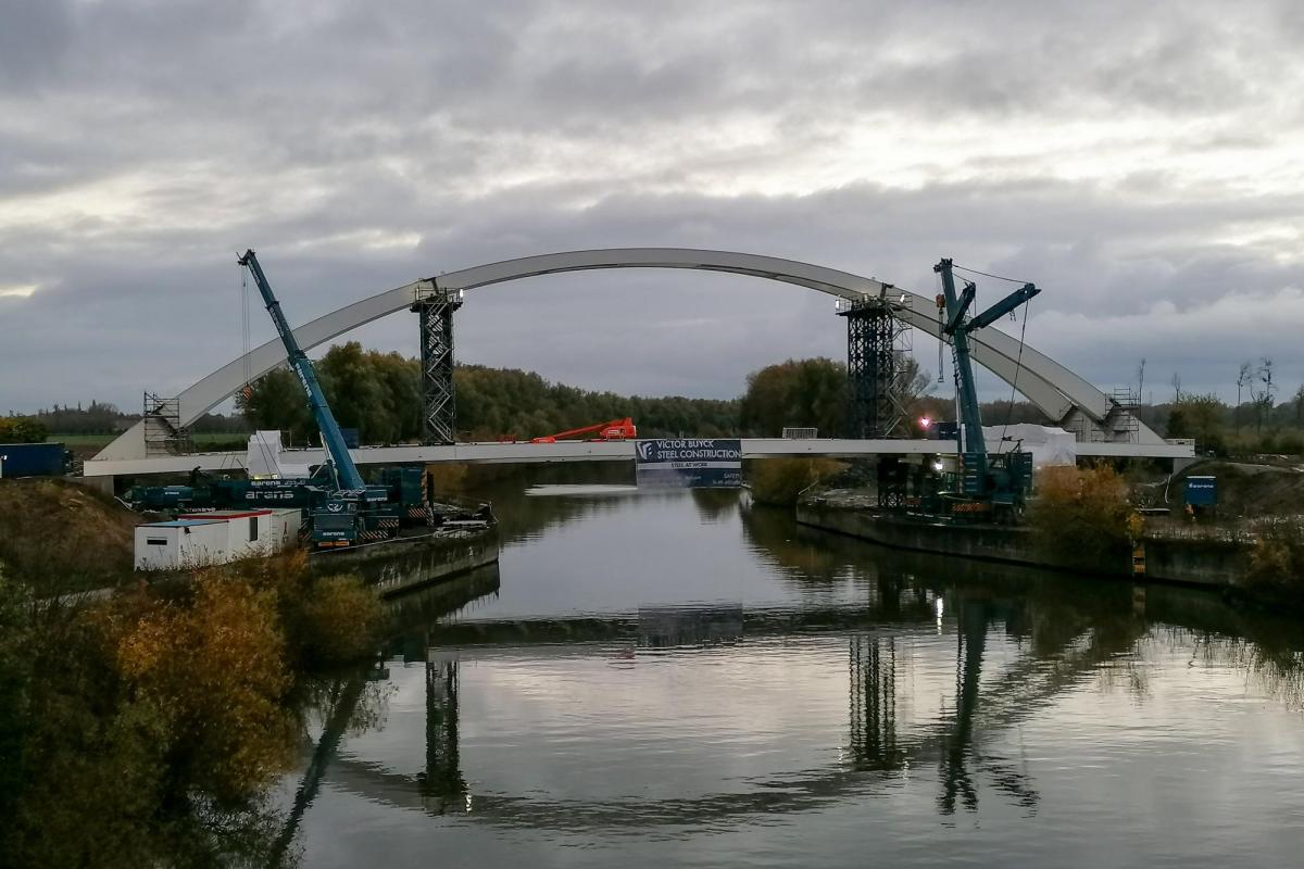 Victor Buyck Steel Construction - Wegbrug Ooigem