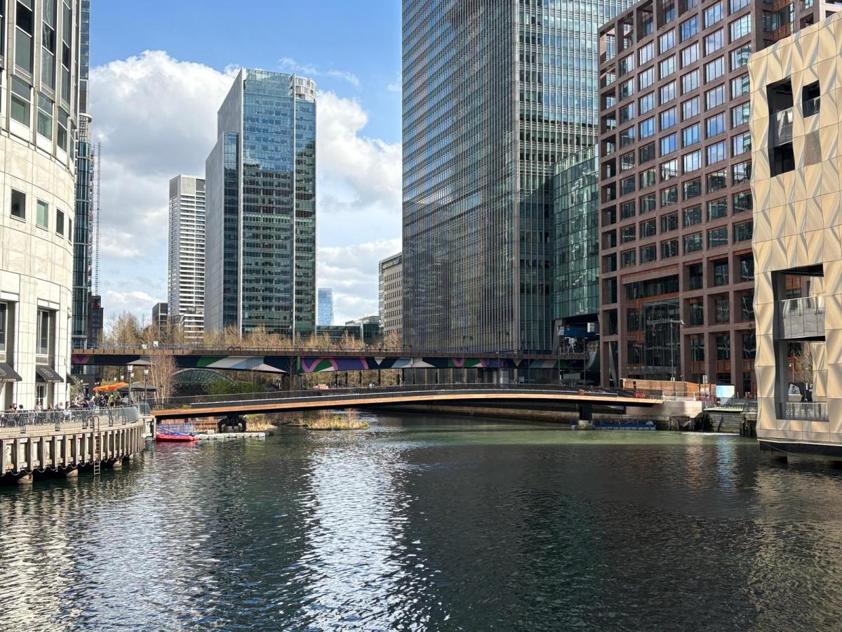 Victor Buyck Steel Construction Middle Dock Bridge Canary Wharf Contractors