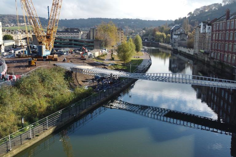 Victor Buyck Steel Construction Bath Quays Bridge