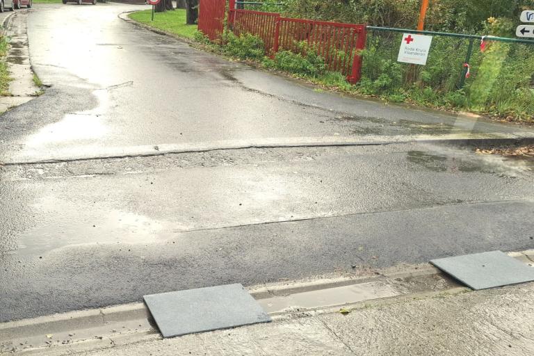 Rijplaten het Rode Kruis