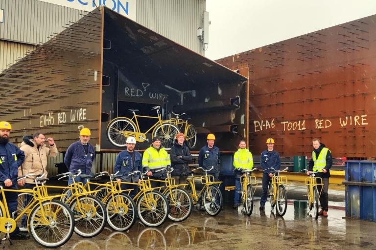 Victor Buyck Steel Construction Fabrieksfiets MVO