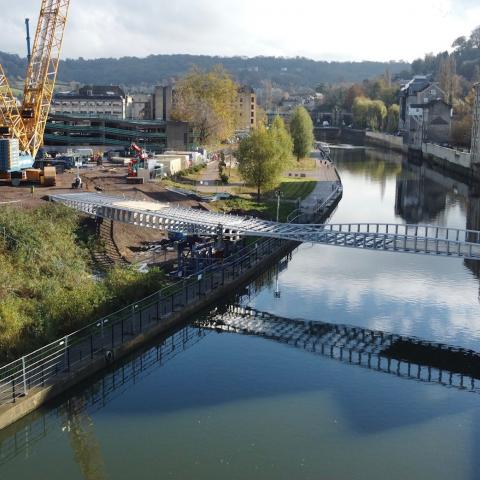 Victor Buyck Steel Construction Bath Quays Bridge