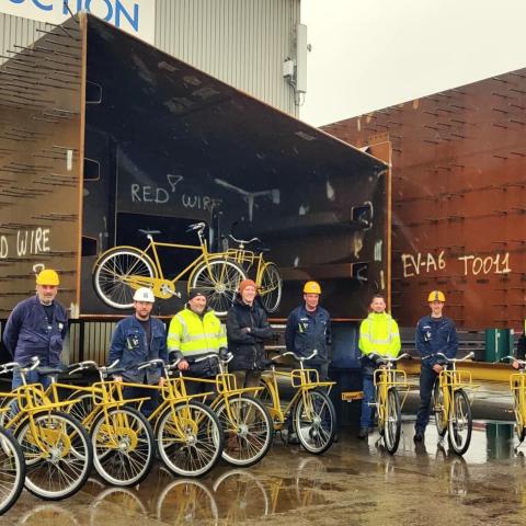 Victor Buyck Steel Construction Fabrieksfiets MVO