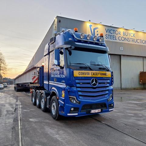 Victor Buyck Steel Construction Nieuwe standaard in transport