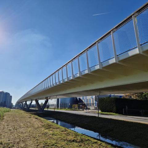 Victor Buyck Steel Construction Fietsbrug A201K