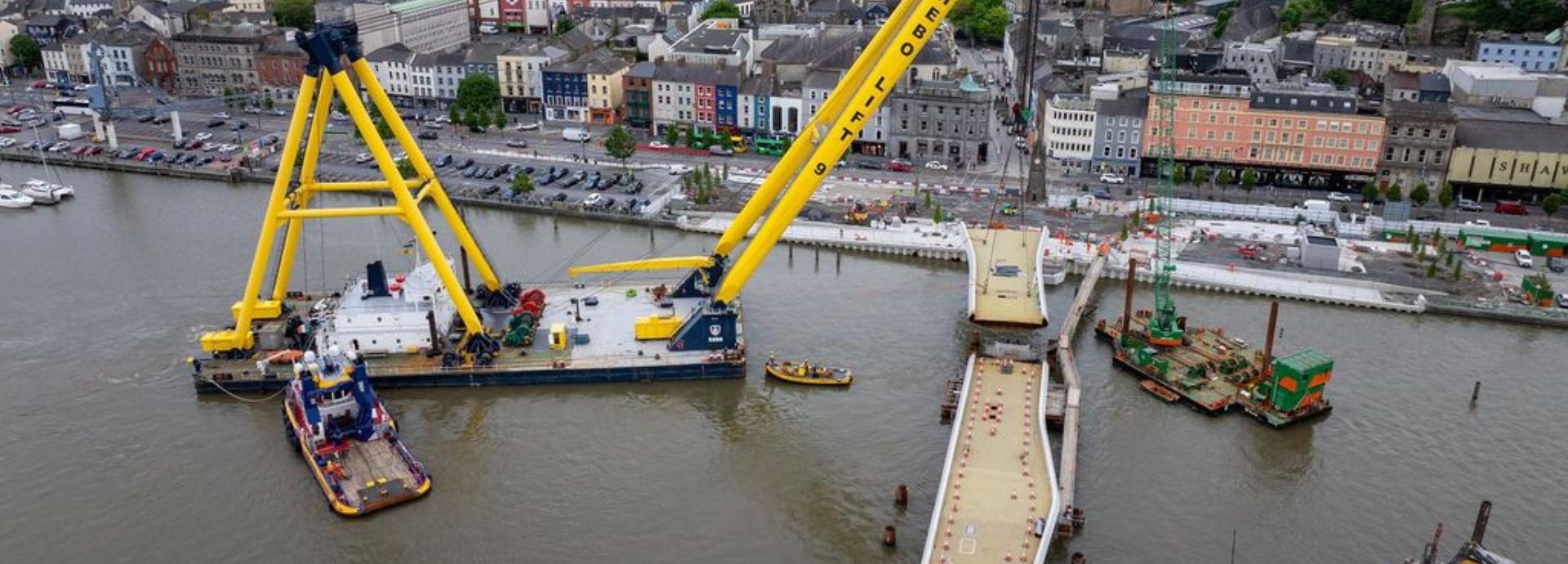 Victor Buyck Steel Construction Waterford Sustainable Transport Bridge