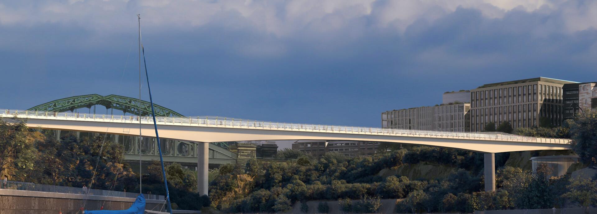 Victor Buyck Steel Construction New Wear Footbridge