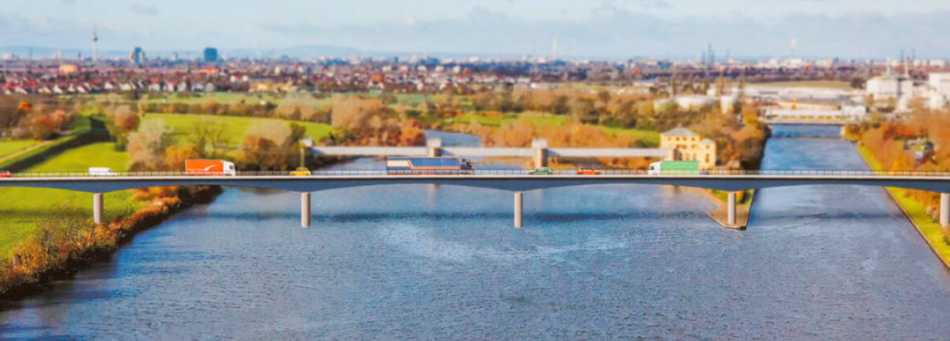 Victor Buyck Steel Construction Neckarbrücke Ladenbrug
