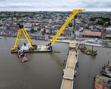 Victor Buyck Steel Construction Waterford Sustainable Transport Bridge Victor Buyck Steel Construction Waterford Sustainable Transport Bridge