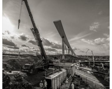 Victor Buyck Steel Construction Luton DART Gateway Bridge Victor Buyck Steel Construction Luton DART Gateway Bridge