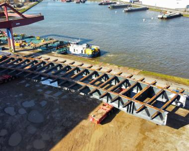 Victor Buyck Steel Construction Gull Wing Bridge Lowestoft