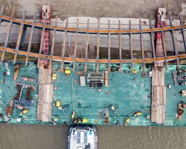 Victor Buyck Steel Construction Gull Wing Bridge Victor Buyck Steel Construction Gull Wing Bridge Lowestoft