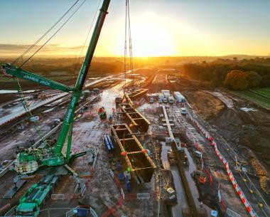 Victor Buyck Steel Construction HS2 M42-M6 Motorway Link Viaducts Victor Buyck Steel Construction HS2 M42-M6 Motorway Link Viaducts