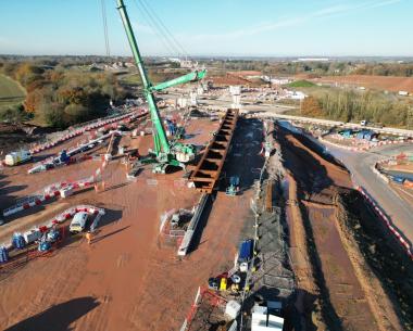Victor Buyck Steel Construction HS2 M42-M6 Motorway Link Viaducts Victor Buyck Steel Construction HS2 M42-M6 Motorway Link Viaducts
