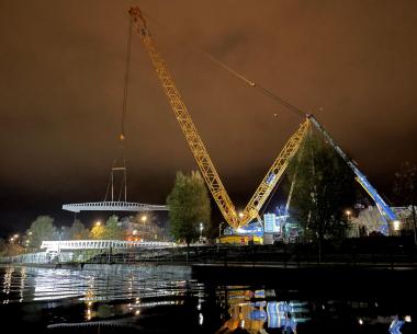 Victor Buyck Steel Construction Bath Quays Bridge