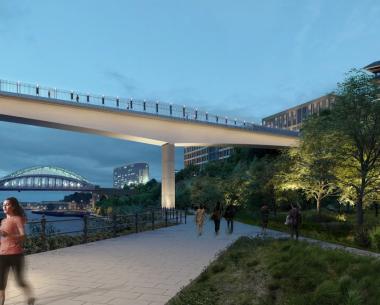 Victor Buyck Steel Construction New Wear Footbridge Victor Buyck Steel Construction New Wear Footbridge