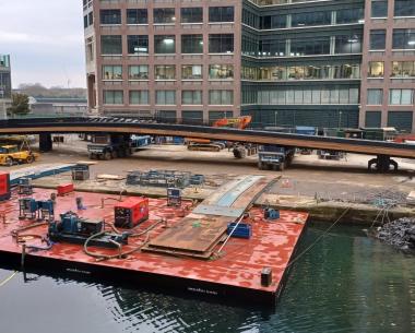Victor Buyck Steel Construction Middle Dock Bridge
