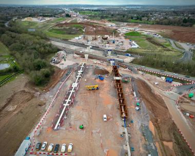 Victor Buyck Steel Construction HS2 M42-M6 Motorway Link Viaducts