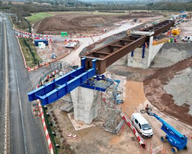 Victor Buyck Steel Construction HS2 M42-M6 Motorway Link Viaducts