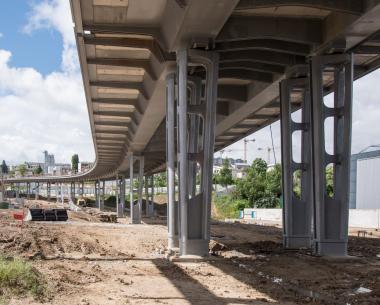 Victor Buyck Steel Construction RATP Ligne 11 Viaduct Station