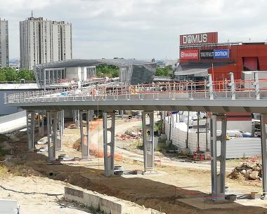 Victor Buyck Steel Construction RATP Ligne 11 Viaduct Station