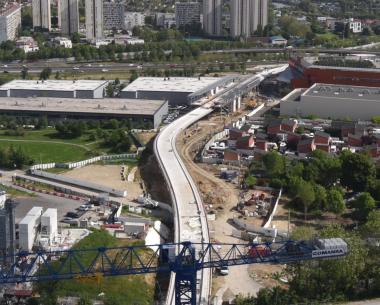 Victor Buyck Steel Construction RATP Ligne 11 Victor Buyck Steel Construction RATP Ligne 11 Viaduct Station