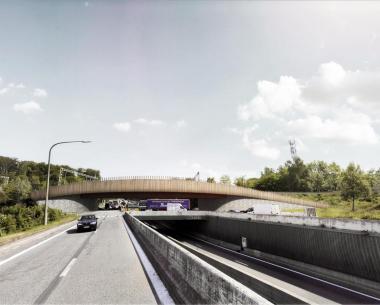 Victor Buyck Steel Construction Ecoviaduct Hoeilaart Victor Buyck Steel Construction Ecoviaduct Hoeilaart