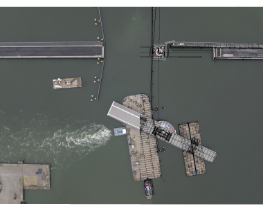 Draaibrug Verbindingsdok Zeebrugge Victor Buyck Steel Construction Draaibrug Verbindingsdok Zeebrugge