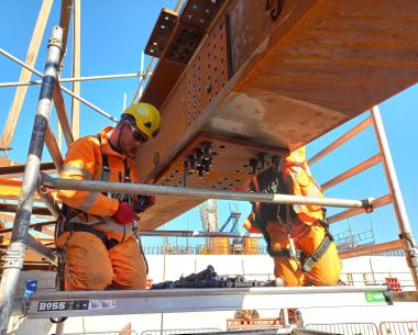 Victor Buyck Steel Construction HS2 A43 Brackley Victor Buyck Steel Construction HS2 A43 Brackley