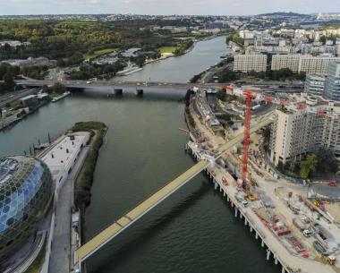 Victor Buyck Steel Construction Passerelle Ile Séguin