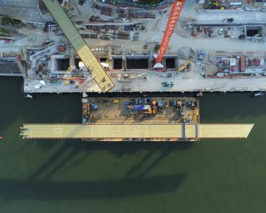 Victor Buyck Steel Construction Passerelle Ile Séguin