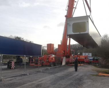 Victor Buyck Steel Construction Pont N°9 Thuin Victor Buyck Steel Construction Pont N°9 Thuin