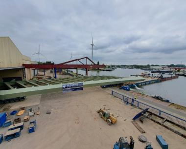 load out Ringvaartbrug 08/25 load out Ringvaartbrug 08/25