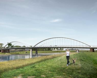 Pater Sangersbrug - Copryight ZJA Victor Buyck Steel Construction Pater Sangersbrug