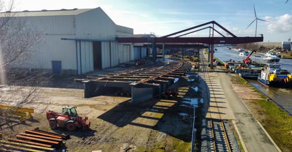 Victor Buyck Steel Construction Gull Wing Bridge Lowestoft