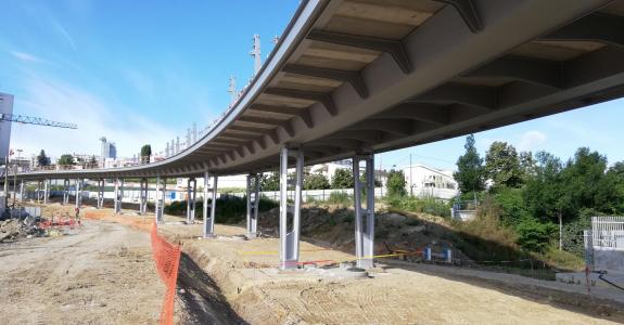 Victor Buyck Steel Construction RATP Ligne 11 Viaduct Station